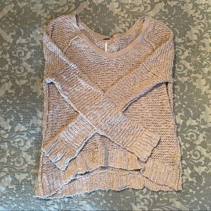 Free People knit sweater XS